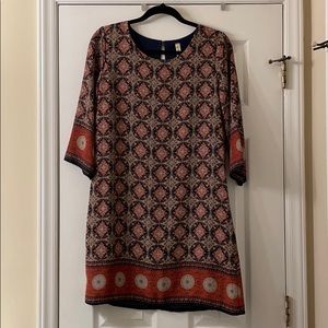 Long sleeve Mini Dress